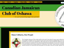 Tablet Screenshot of canadianjamaicanclubofoshawa.org